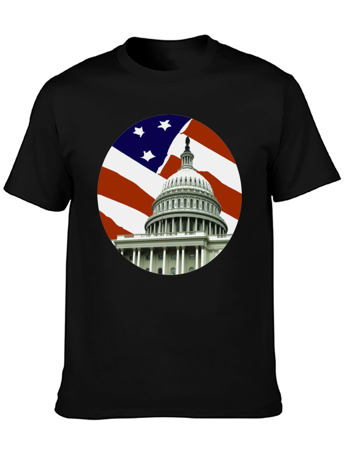 Capitol Building T-Shirt - Patriotic Tee