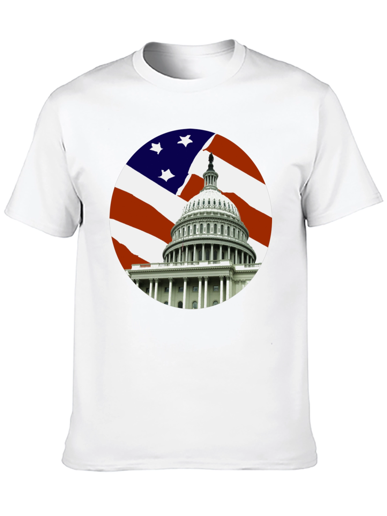 Capitol Building T-Shirt - Patriotic Tee