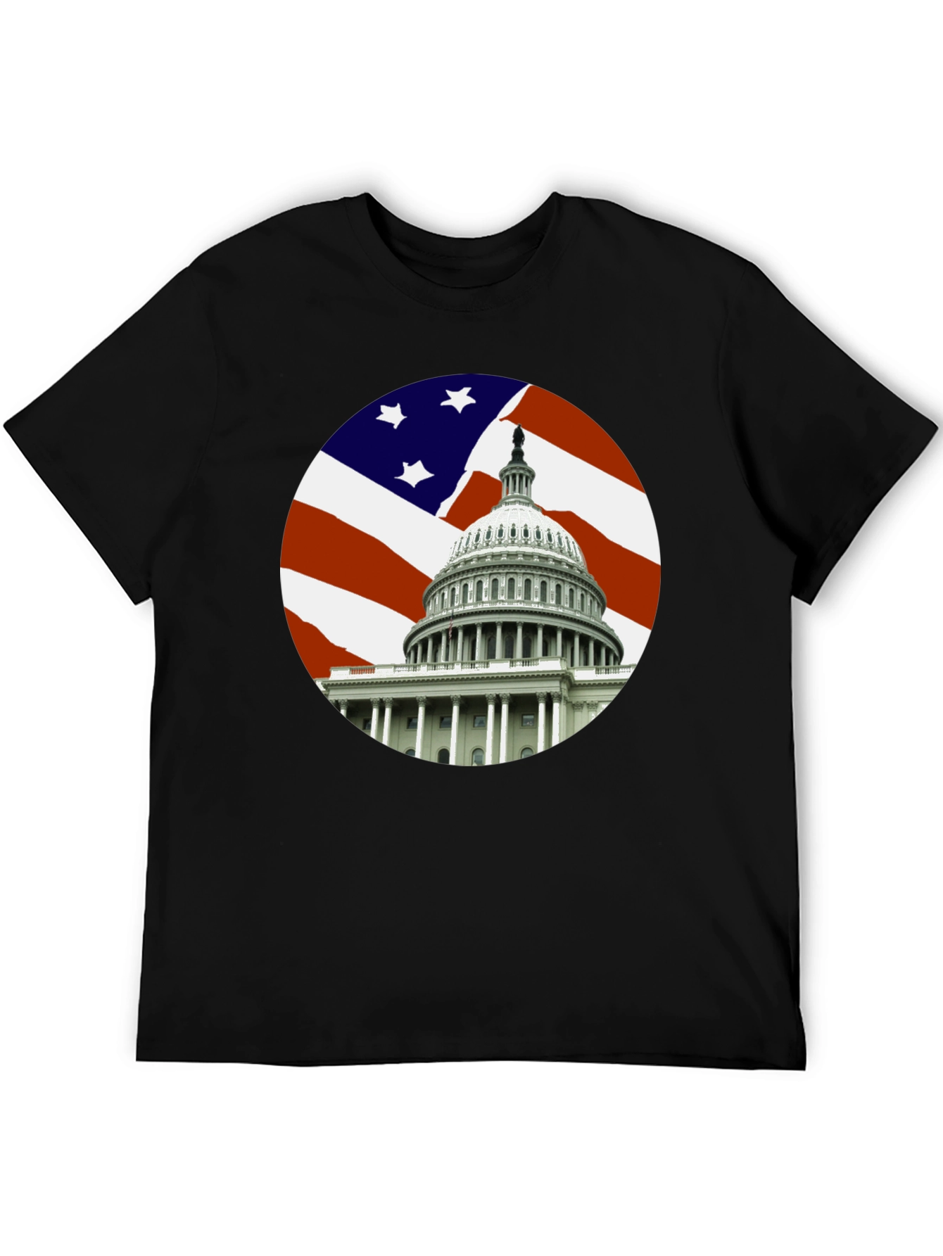 Capitol Building T-Shirt - Patriotic Tee