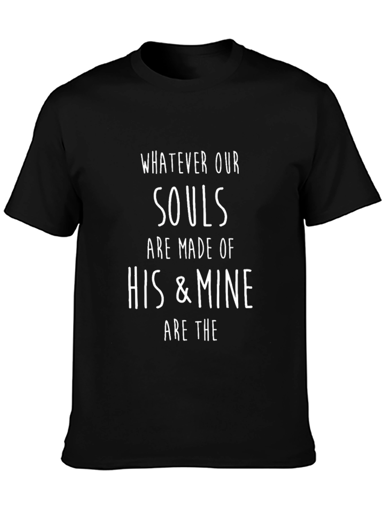 Soulmate T-Shirt - His & Mine Matching Tee
