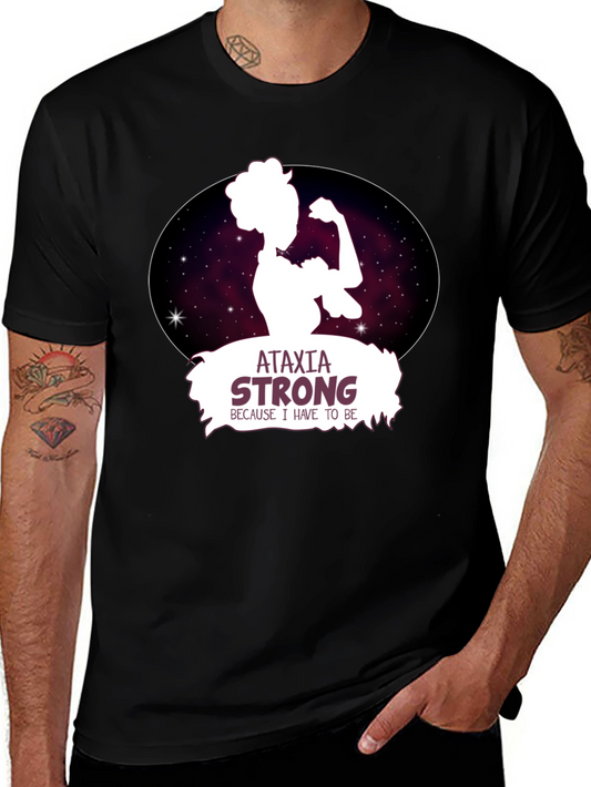 Ataxia Strong Graphic Tee - Black