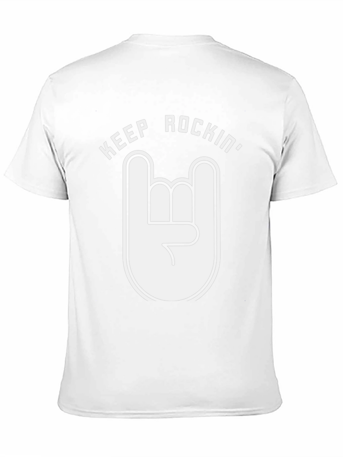 Keep Rockin Graphic Tee - Black