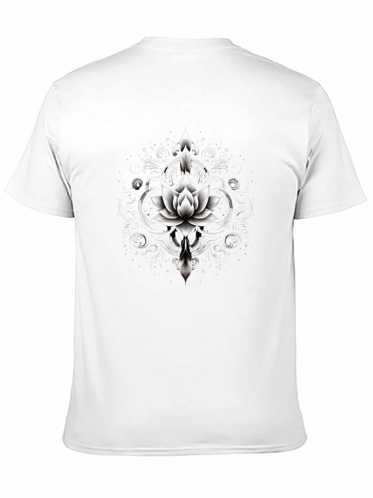 Black Lotus Graphic Tee - Modern Streetwear