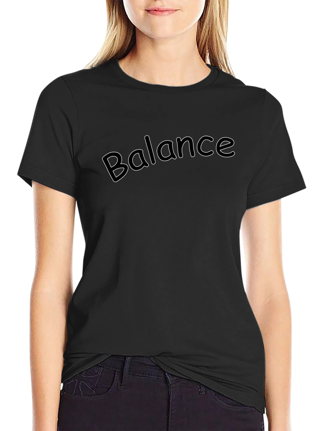Balance Graphic Tee - Casual Comfort