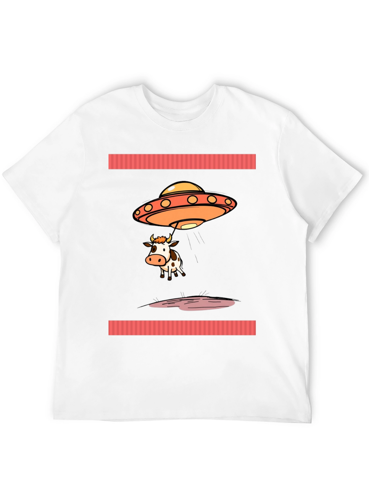 Alien Cow Abduction T-Shirt