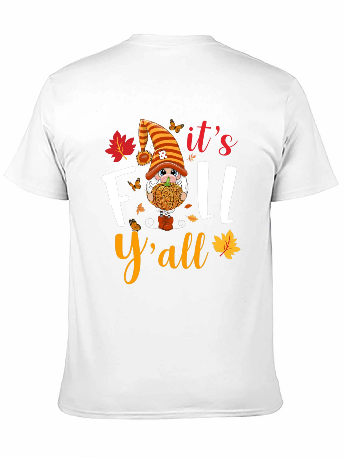 Fall Yall Gnome Graphic T-Shirt