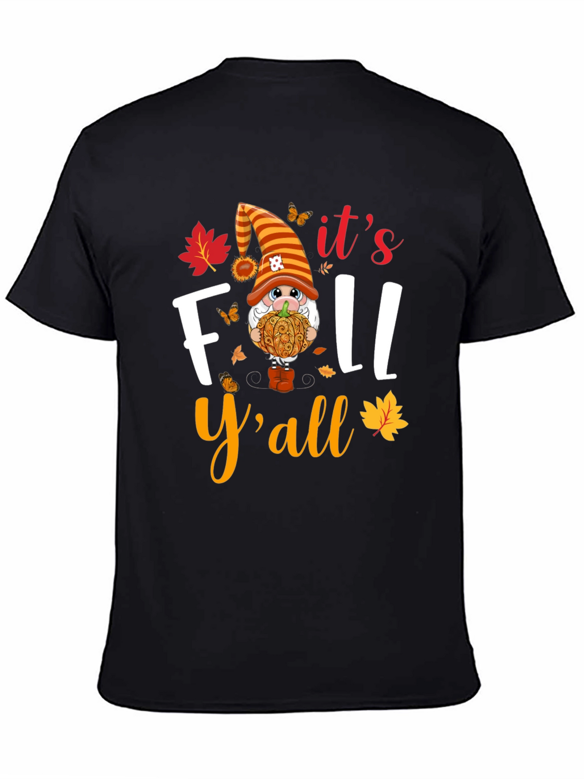 Fall Yall Gnome Graphic T-Shirt