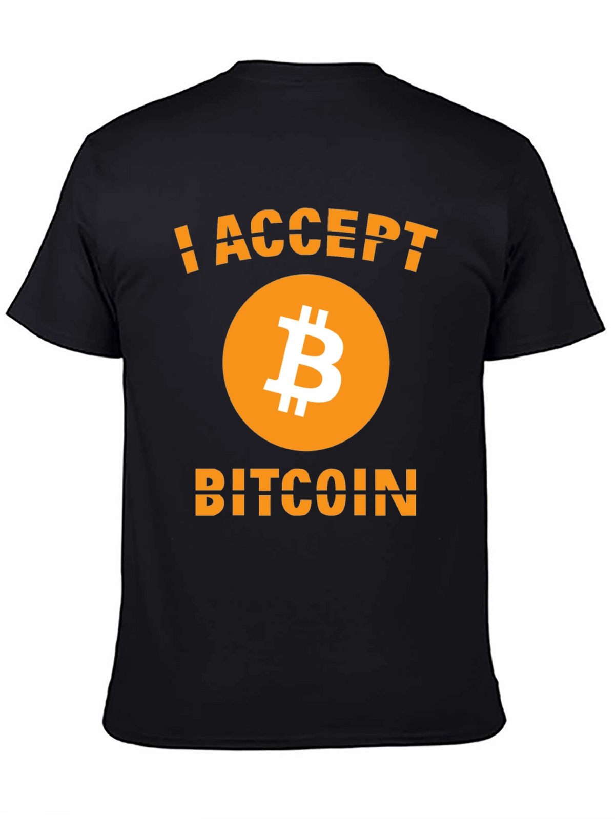 I Accept Bitcoin T-Shirt - Crypto Currency Tee