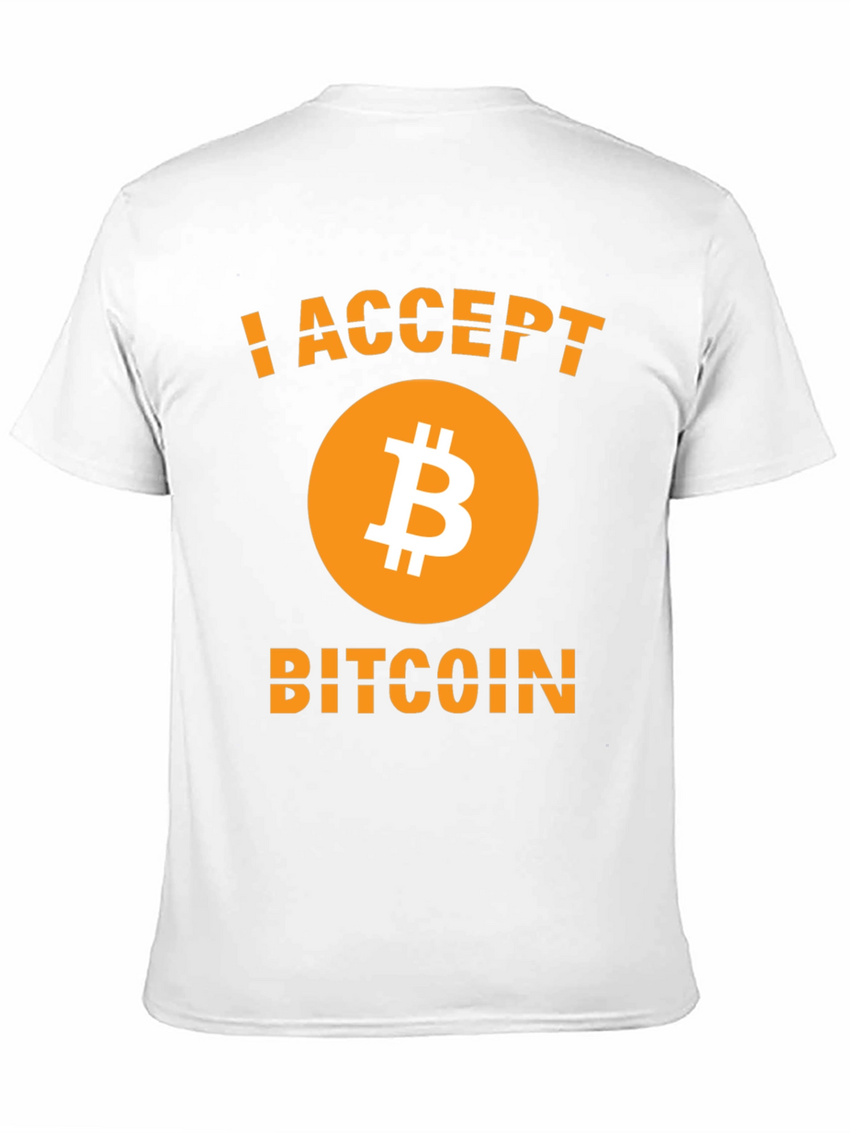 I Accept Bitcoin T-Shirt - Crypto Currency Tee