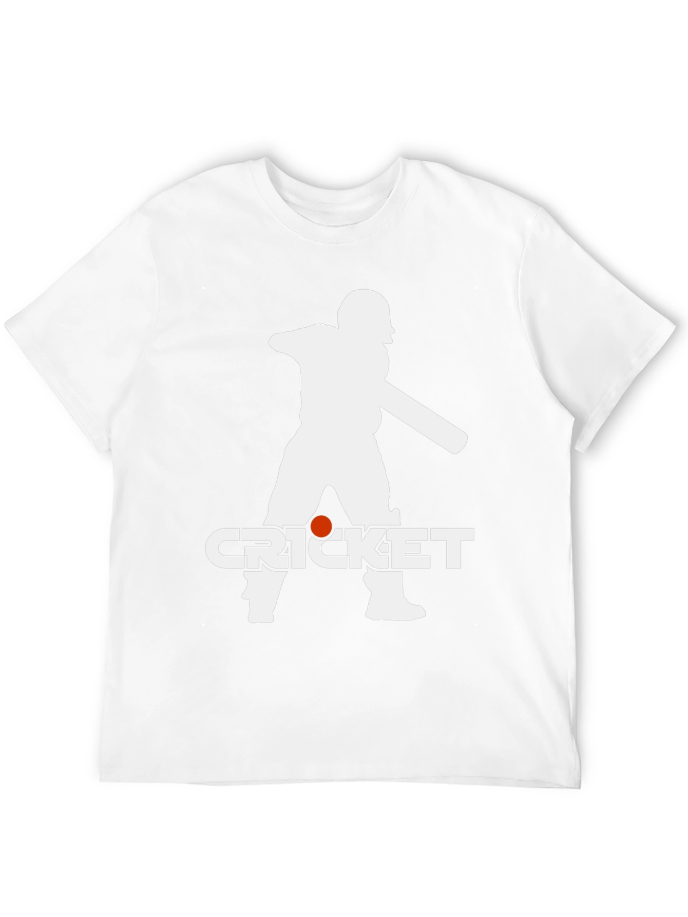Cricket Player Graphic T-Shirt