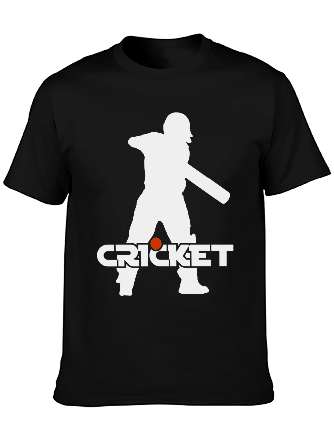 Cricket Player Graphic T-Shirt