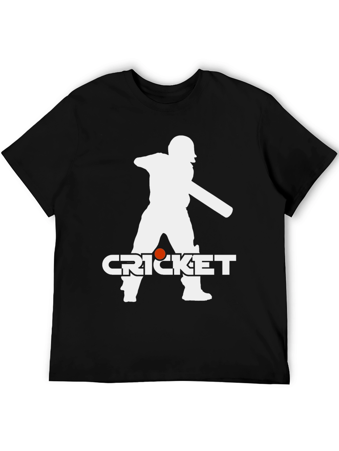 Cricket Player Graphic T-Shirt