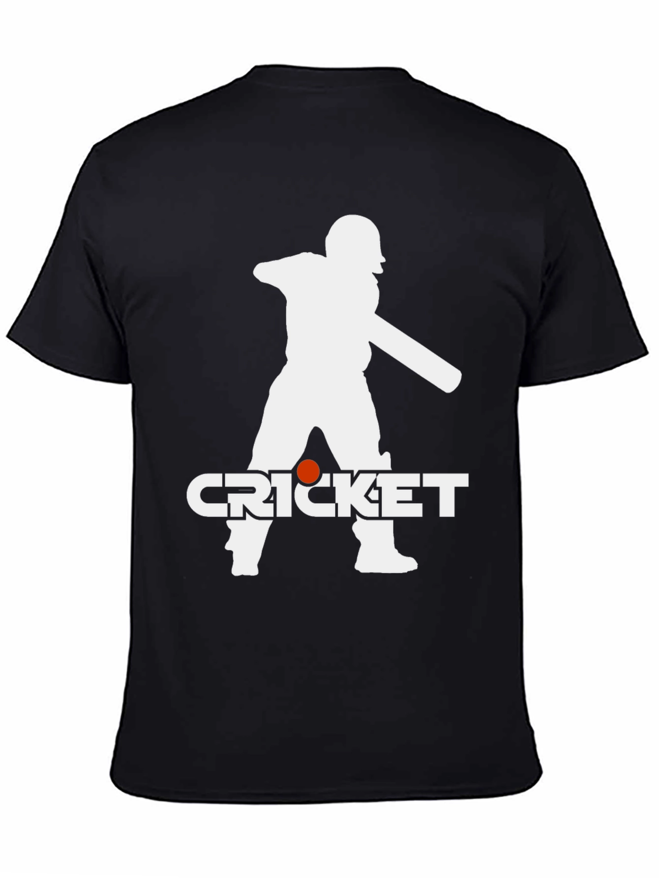Cricket Player Graphic T-Shirt