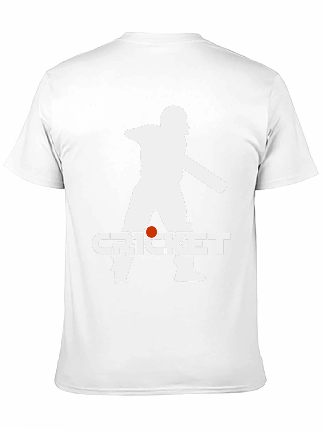Cricket Player Graphic T-Shirt