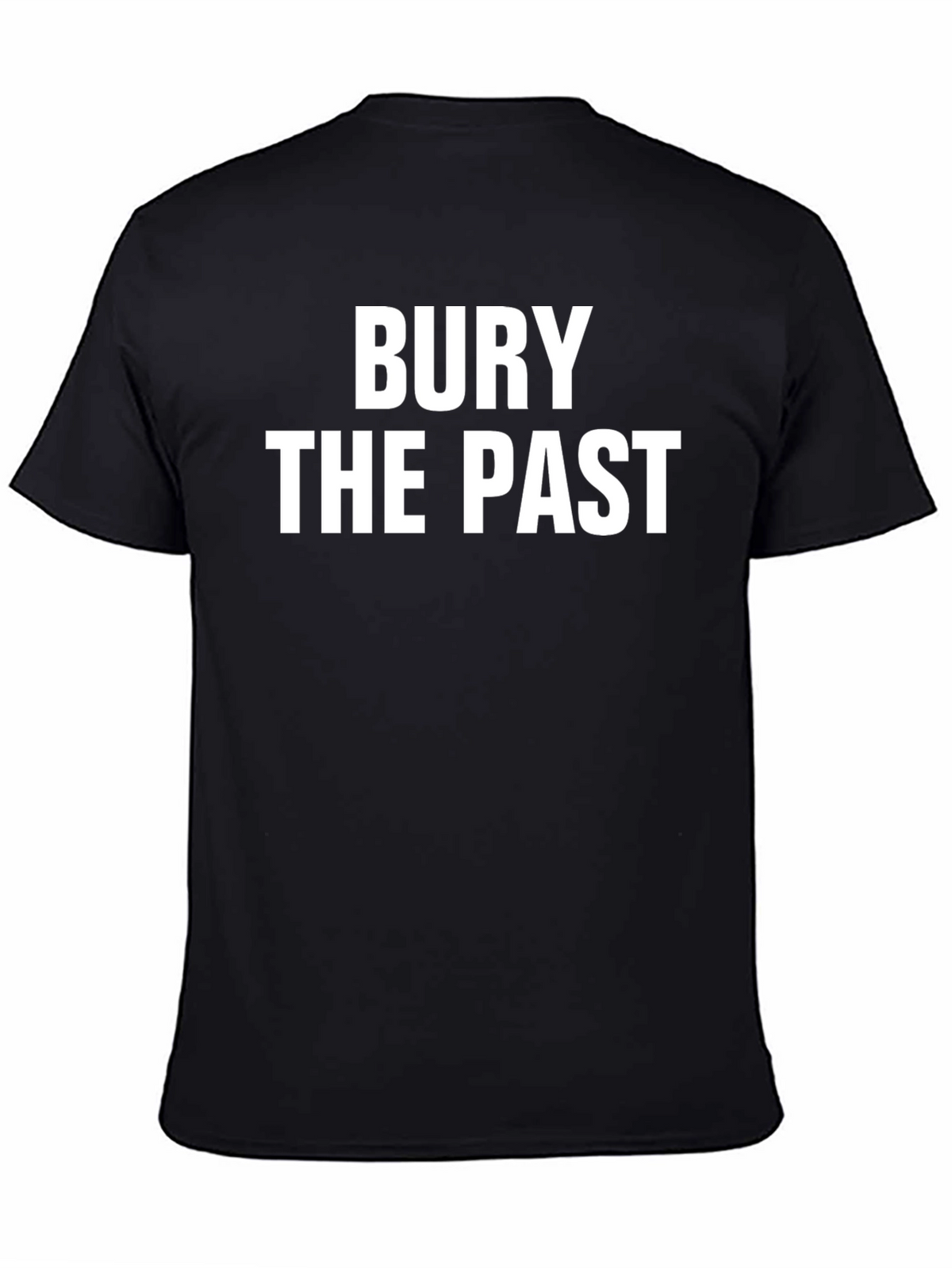 Bury the Past Graphic Tee - Black T-Shirt