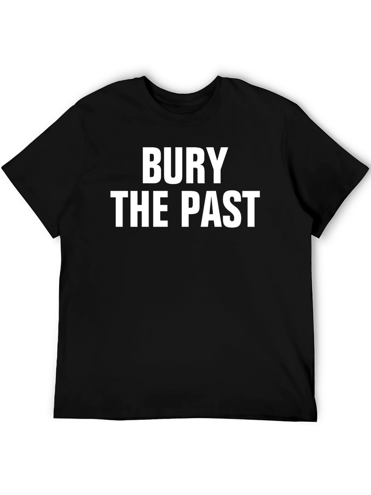 Bury the Past Graphic Tee - Black T-Shirt