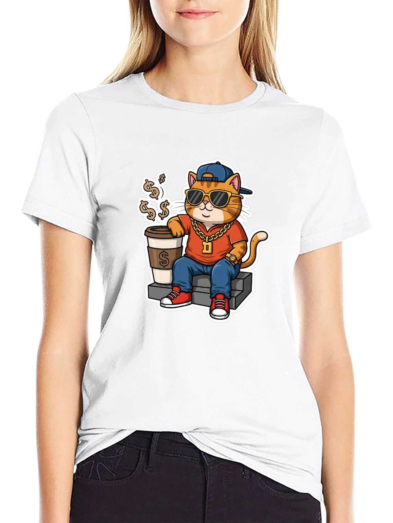 Cool Cat T-Shirt: Swag Style