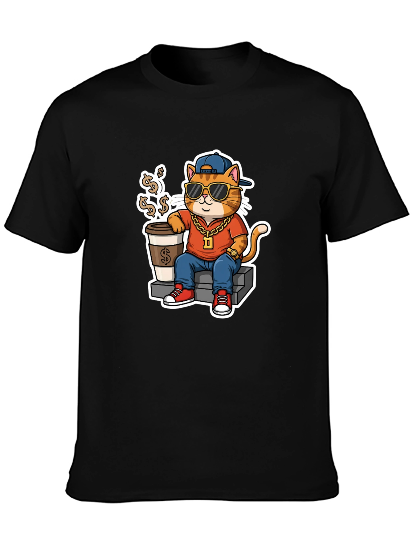 Cool Cat T-Shirt: Swag Style