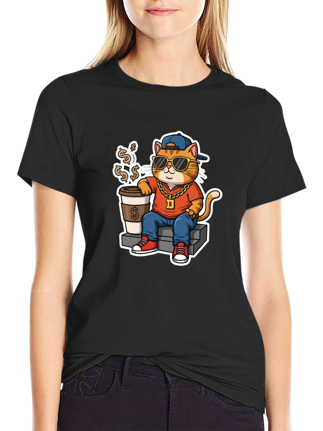 Cool Cat T-Shirt: Swag Style