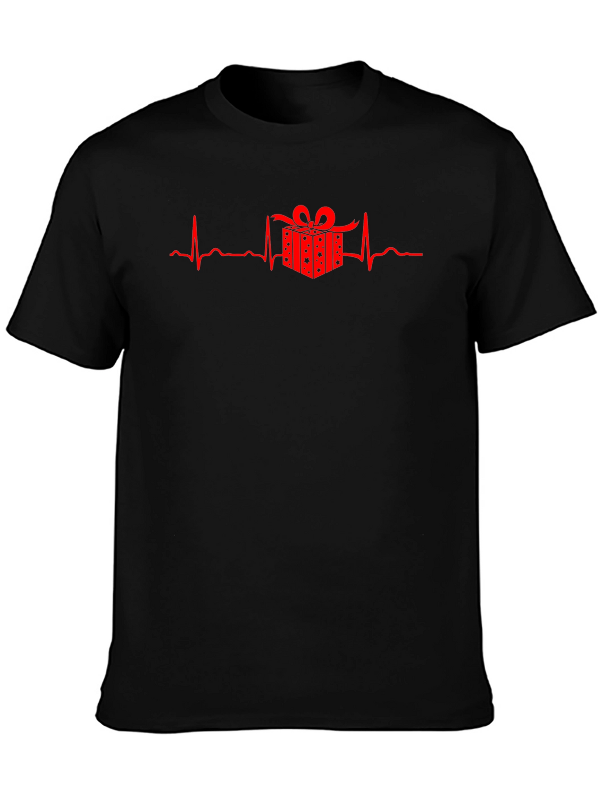 Gift Pulse Tee - Heartbeat Gift Box T-Shirt