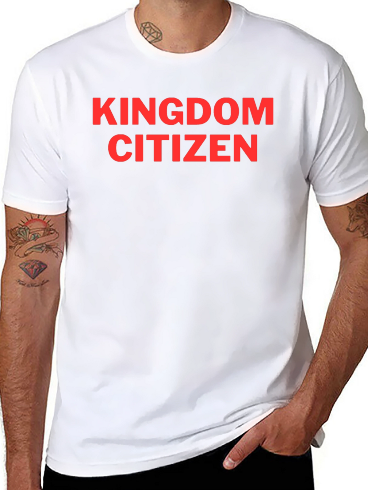 Kingdom Citizen Graphic Tee - Black