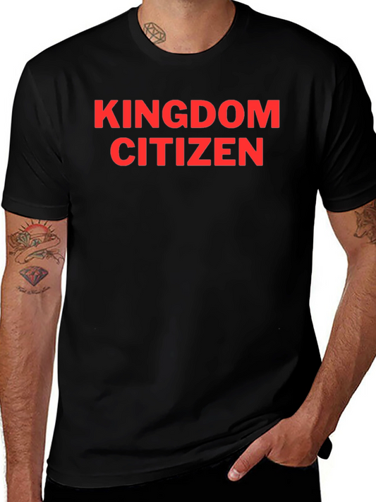 Kingdom Citizen Graphic Tee - Black