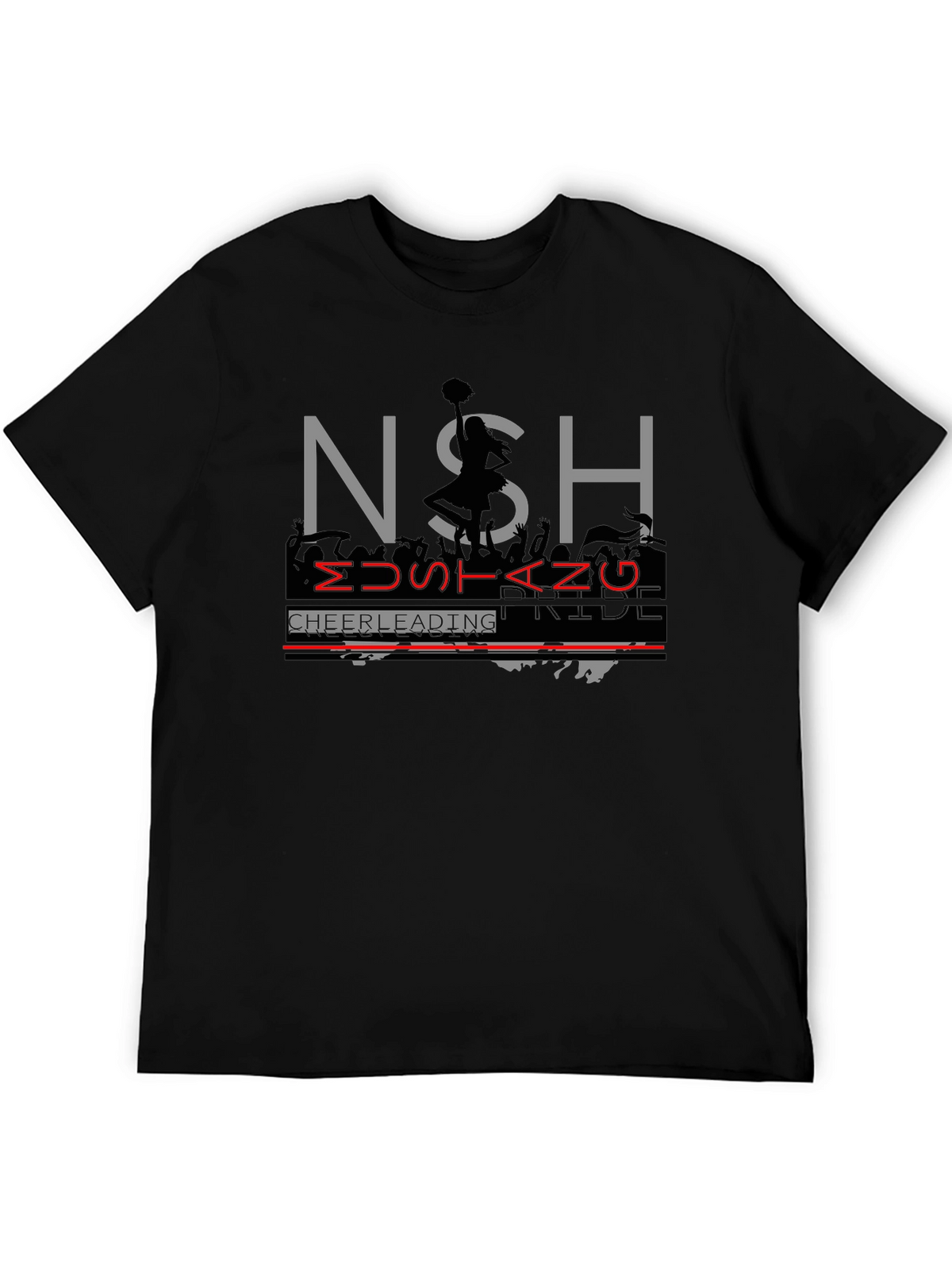 NSH Cheerleading Mustang T-Shirt