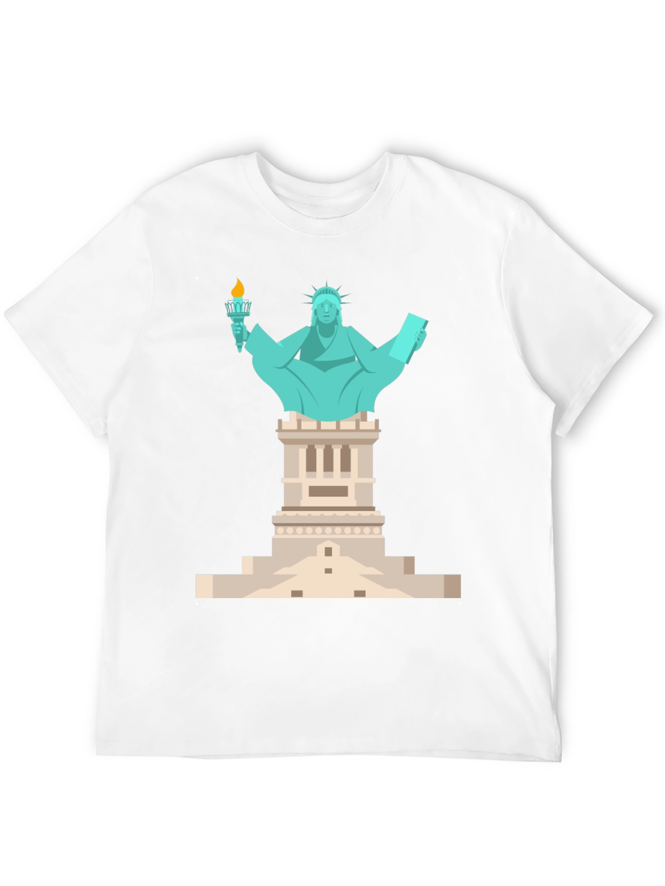 Statue of Liberty Graphic Tee - Patriotic T-Shirt