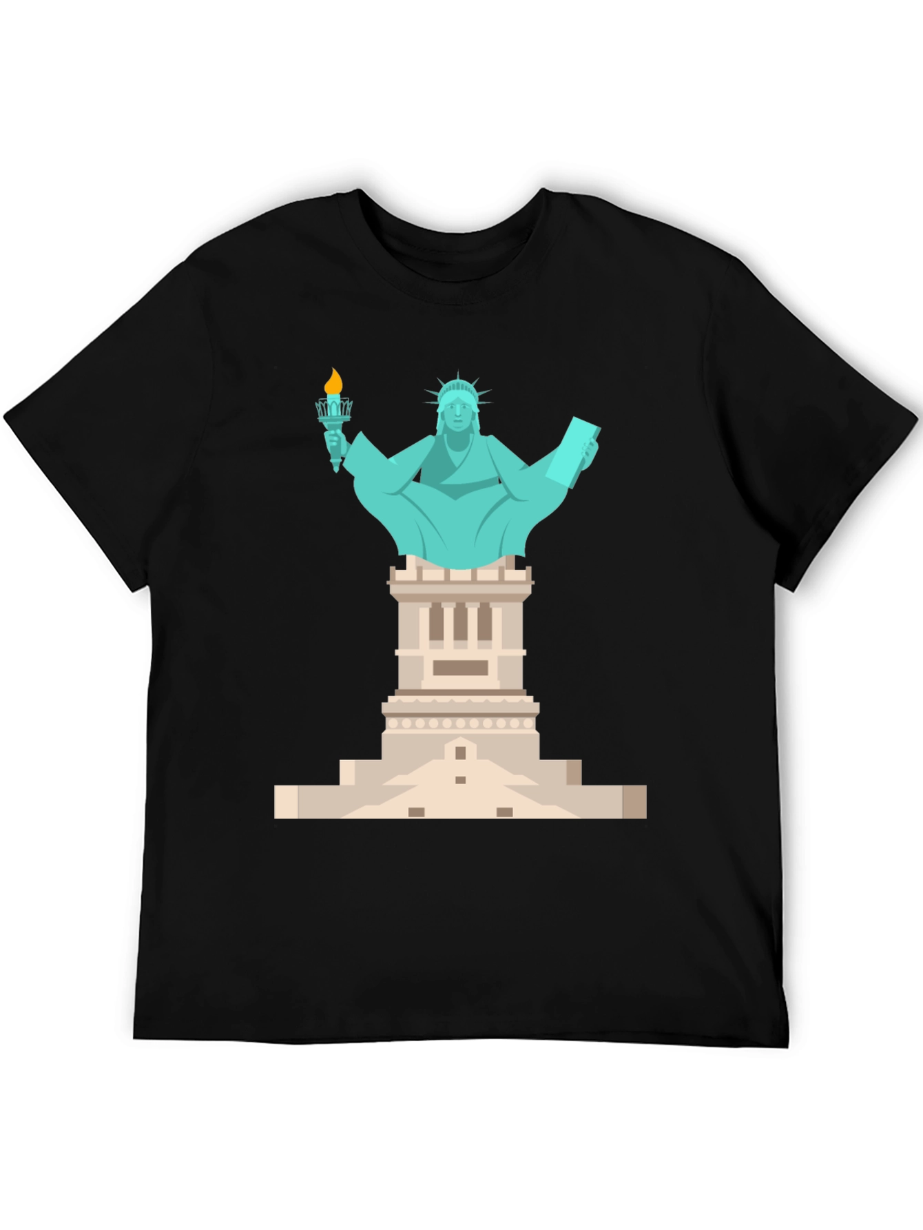 Statue of Liberty Graphic Tee - Patriotic T-Shirt