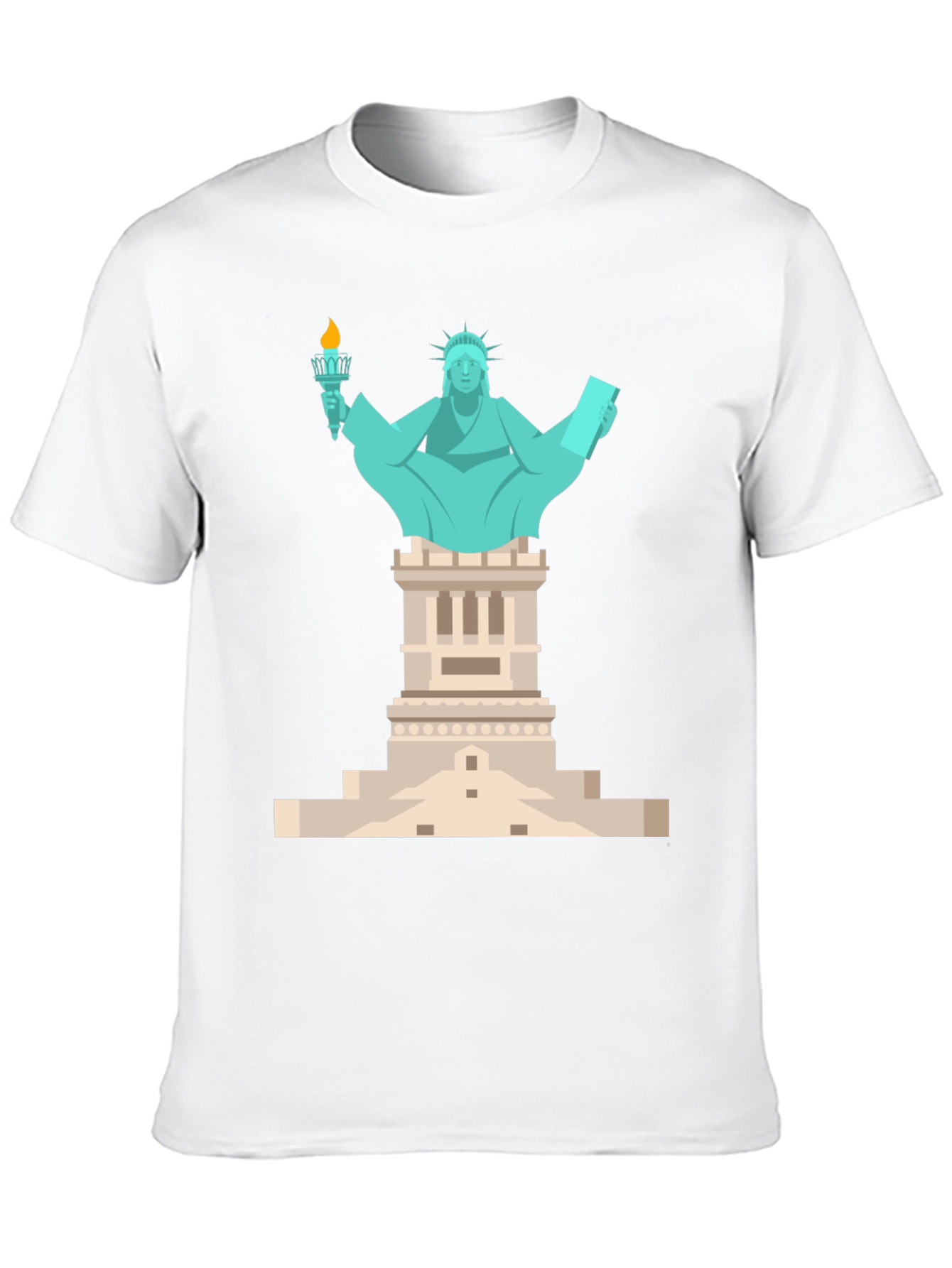 Statue of Liberty Graphic Tee - Patriotic T-Shirt