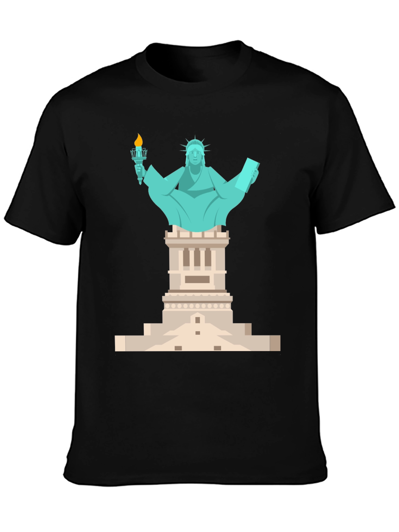 Statue of Liberty Graphic Tee - Patriotic T-Shirt