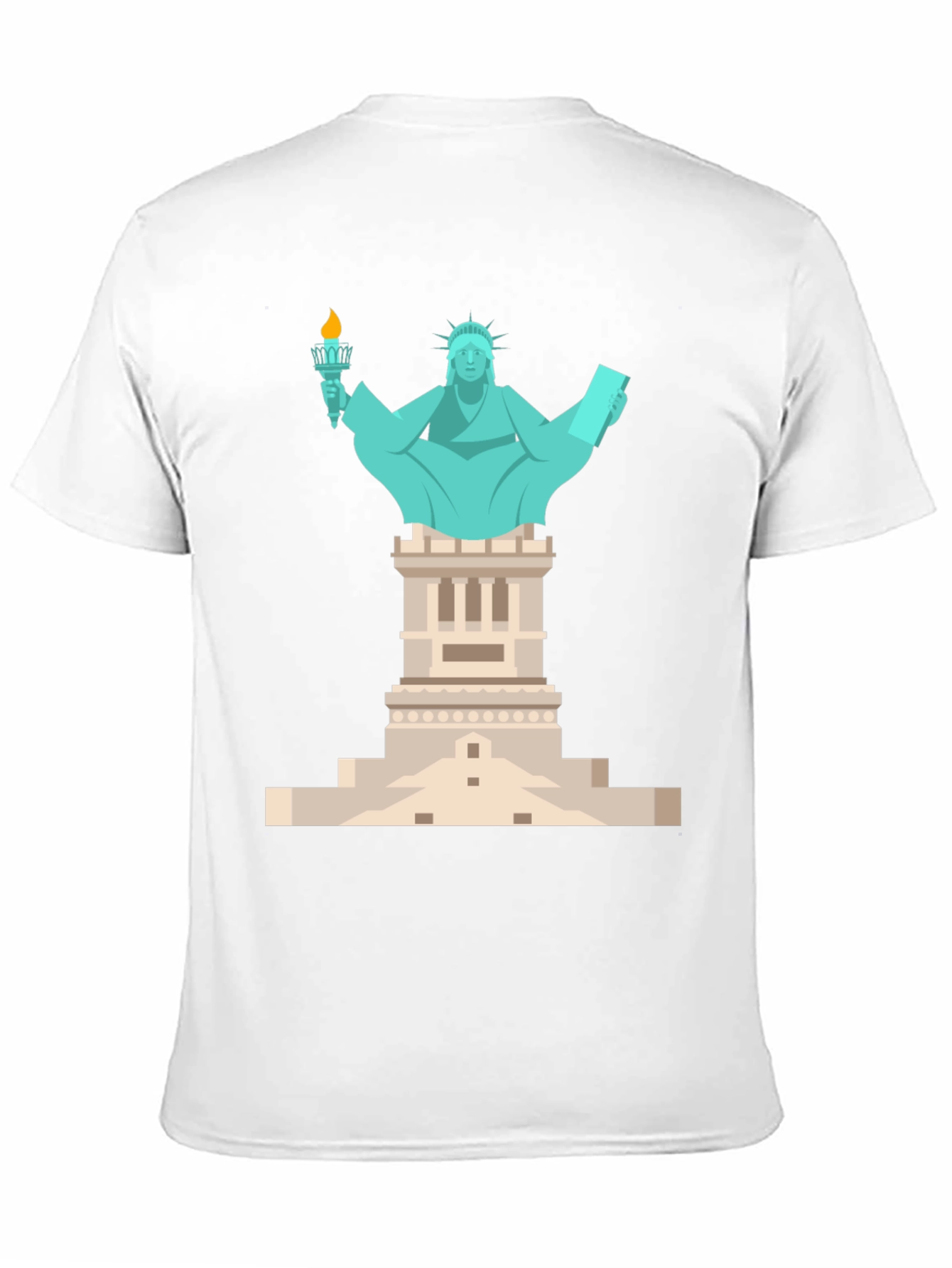 Statue of Liberty Graphic Tee - Patriotic T-Shirt