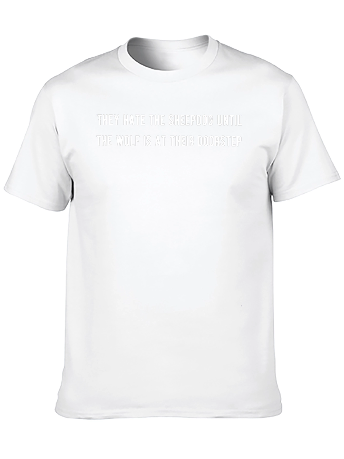 Sheepdog Wolf Doorstep Graphic Tee