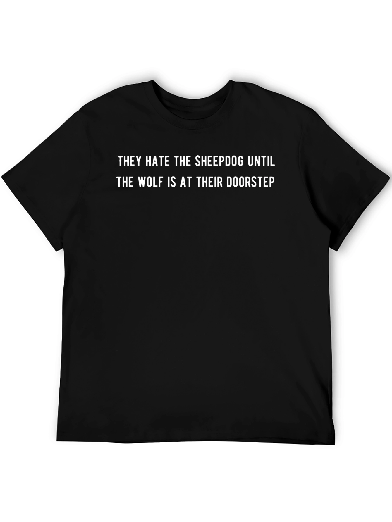 Sheepdog Wolf Doorstep Graphic Tee
