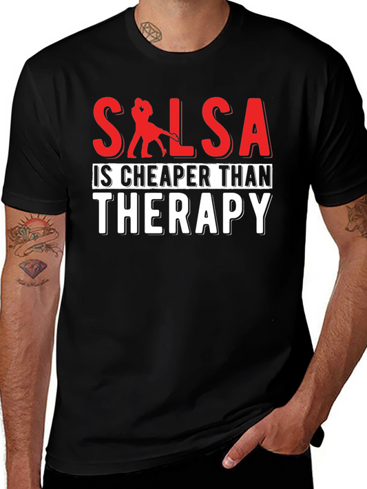 Salsa Cheaper Than Therapy T-Shirt