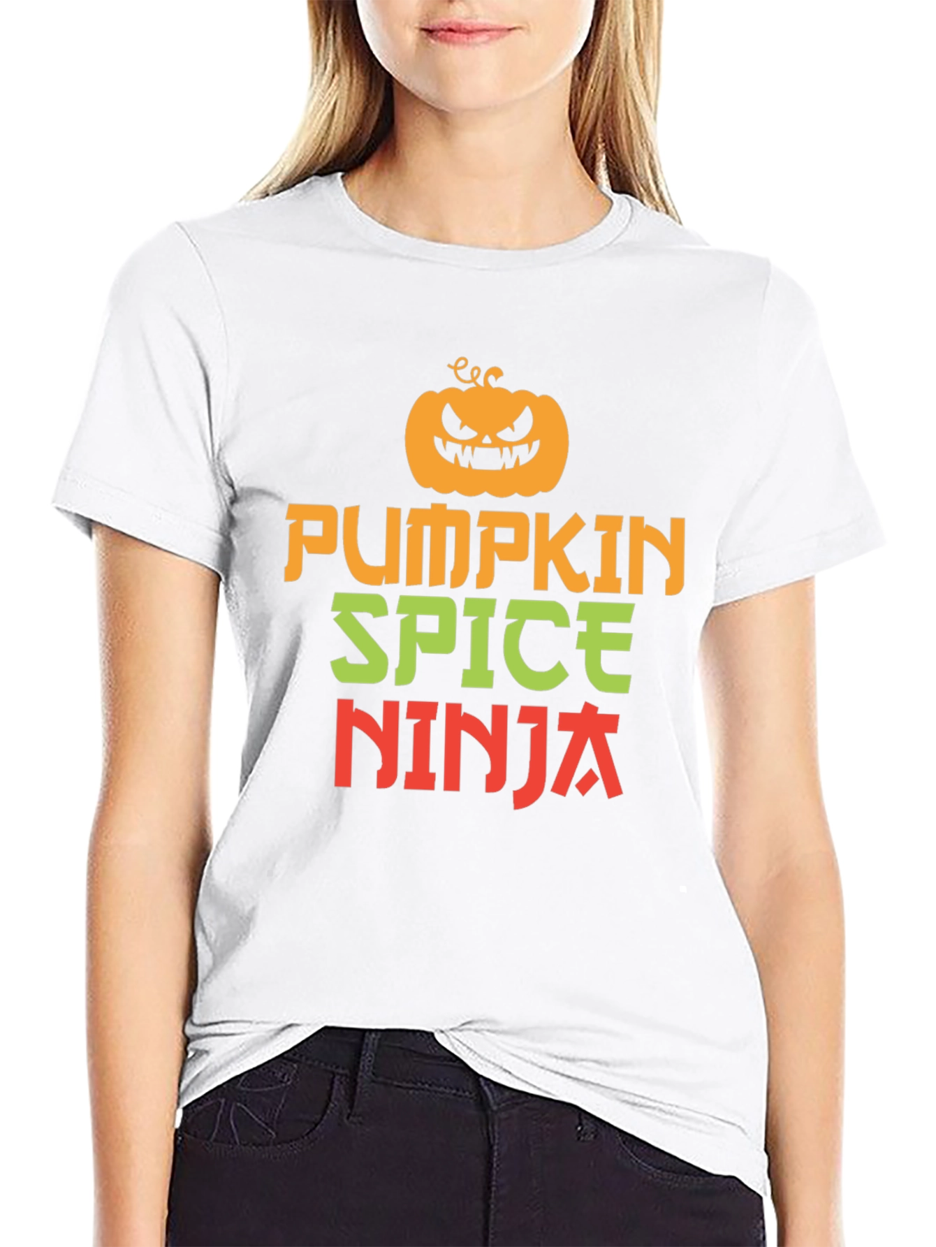 Pumpkin Spice Ninja T-Shirt - Halloween Apparel