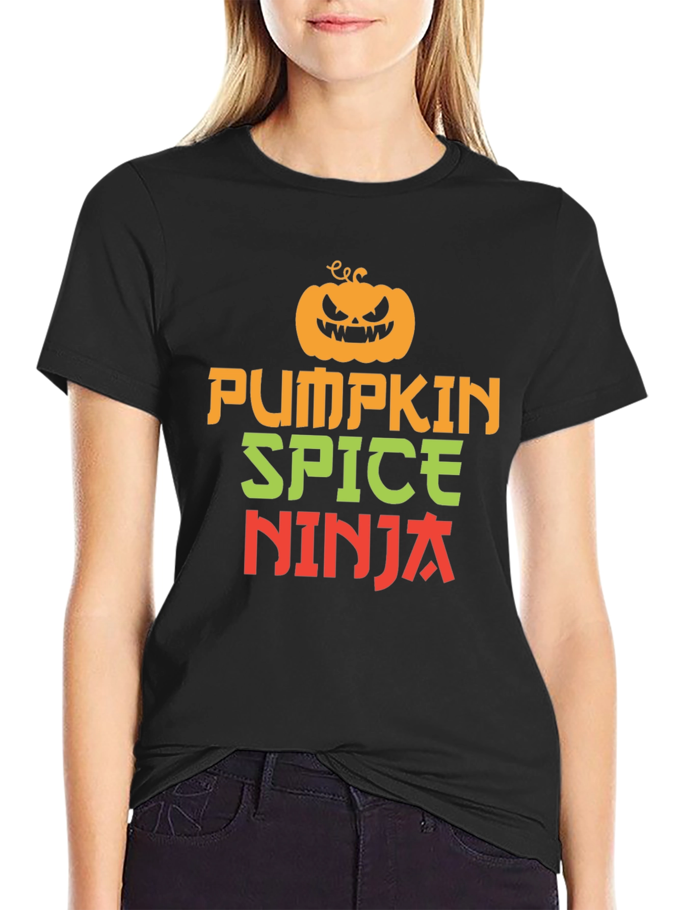Pumpkin Spice Ninja T-Shirt - Halloween Apparel