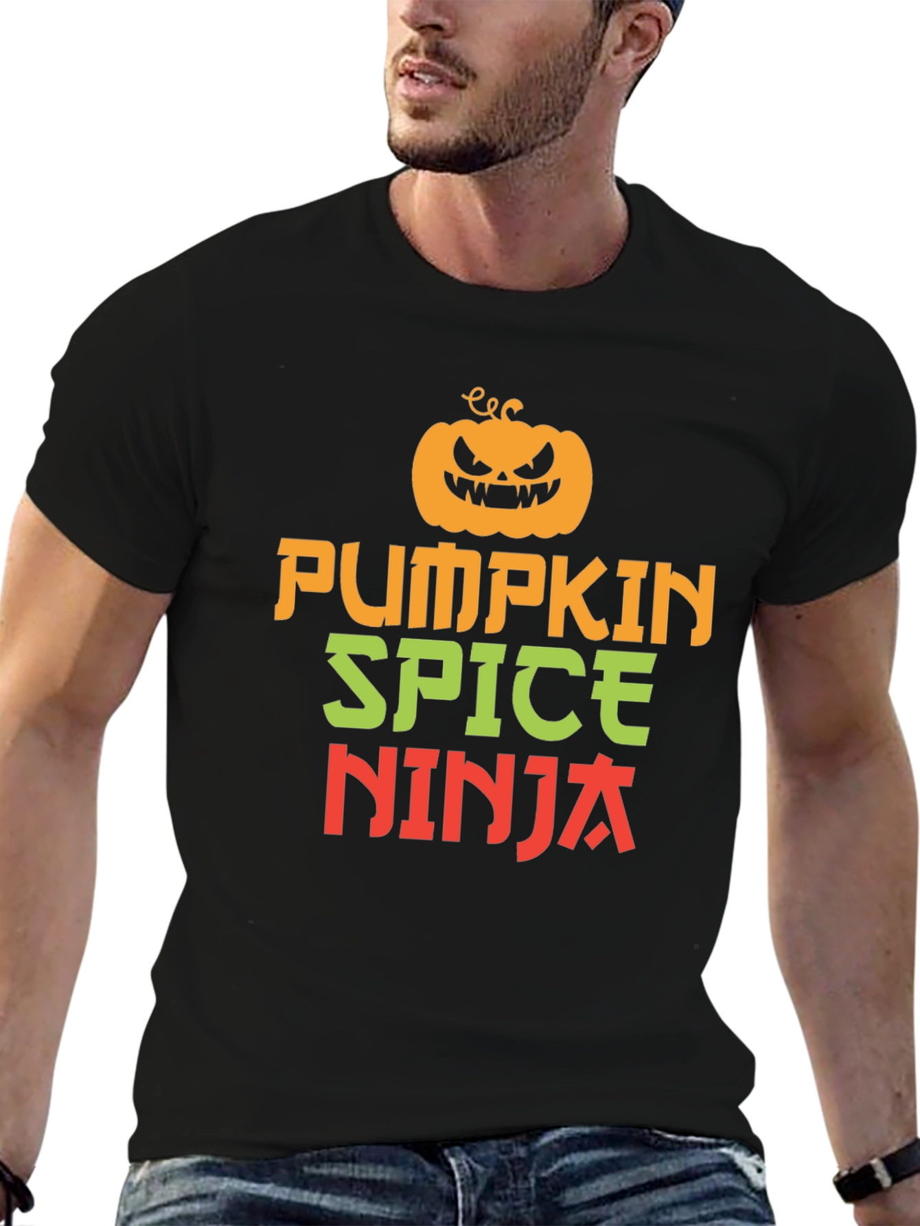Pumpkin Spice Ninja T-Shirt - Halloween Apparel