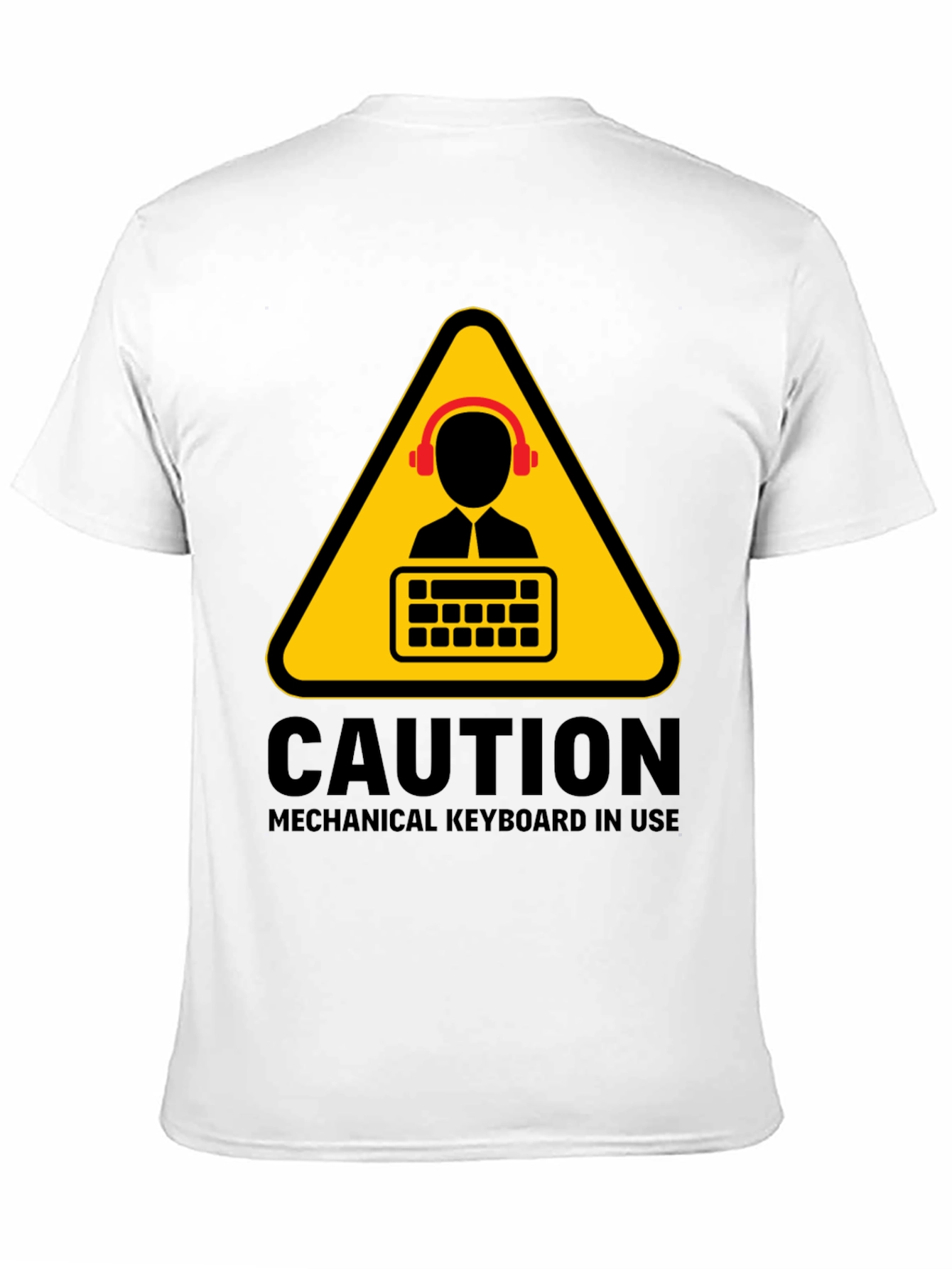 Caution Mechanical Keyboard T-Shirt