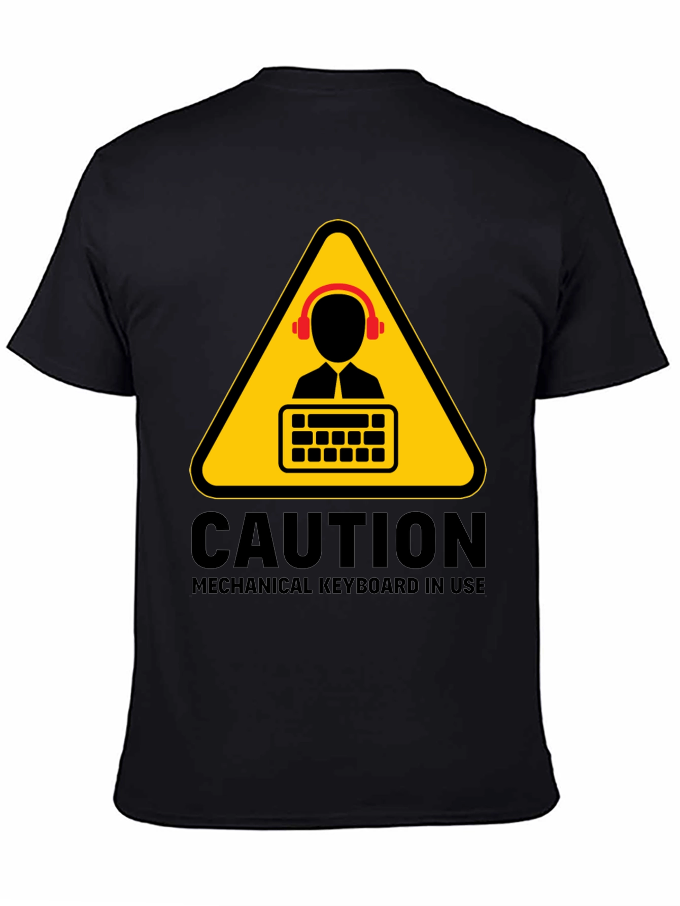 Caution Mechanical Keyboard T-Shirt
