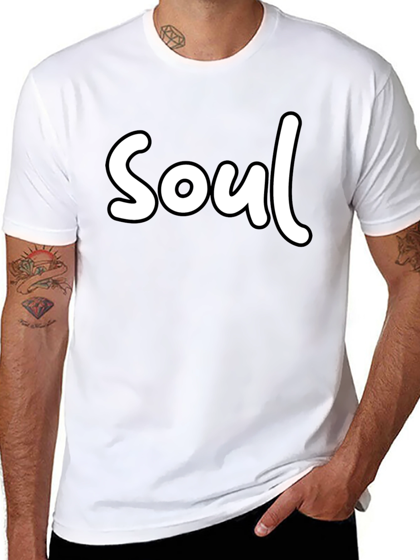 Soul T-Shirt - Classic Black Tee
