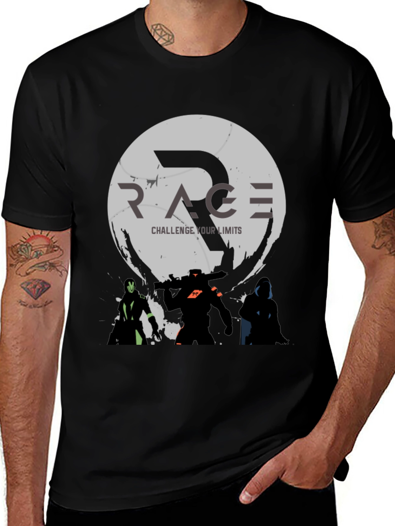 RACE Challenge Your Limits Graphic Tee