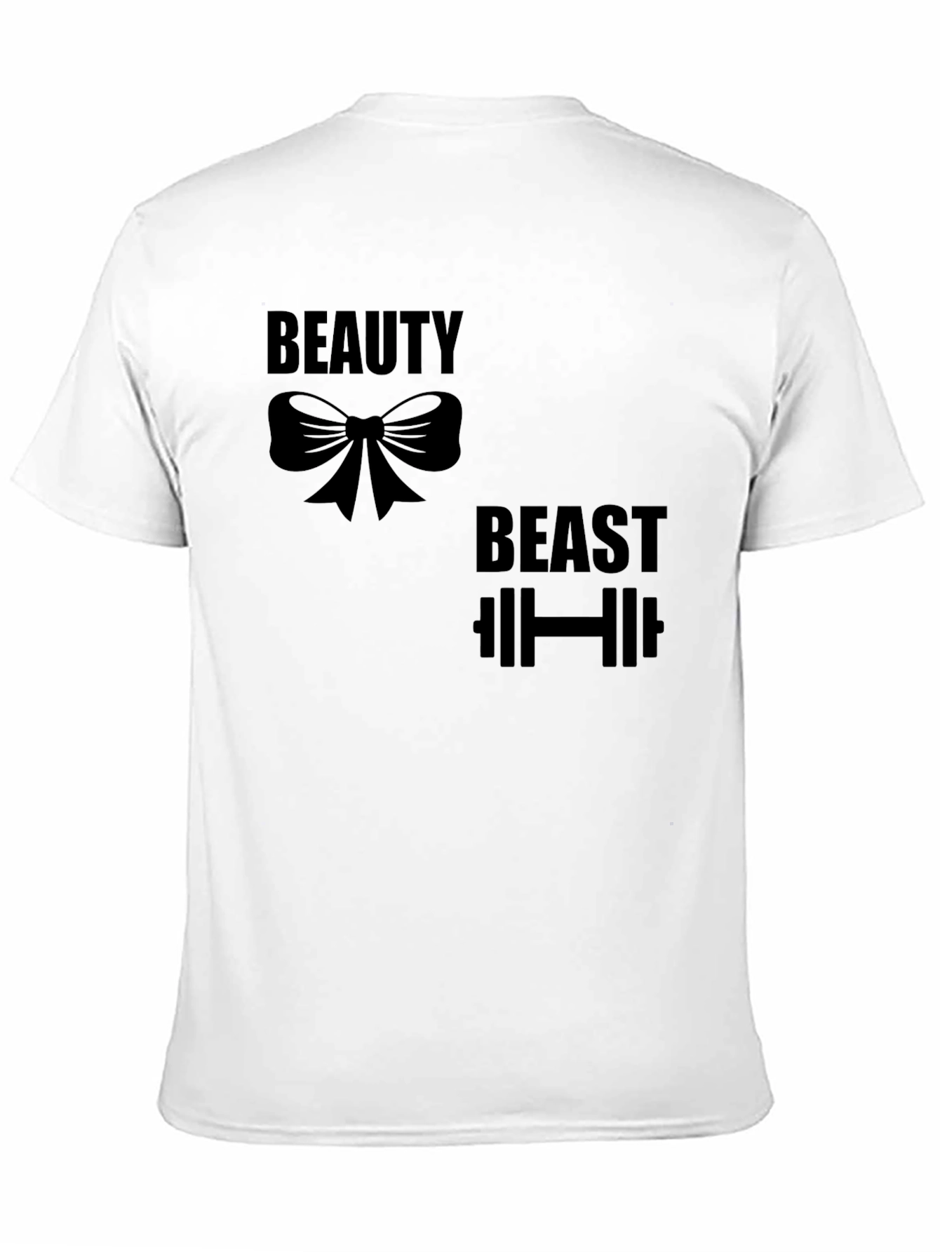 Beauty and The Beast Graphic Tee Shirt