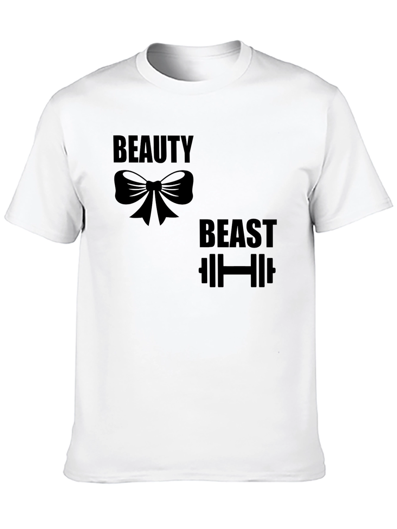 Beauty and The Beast Graphic Tee Shirt