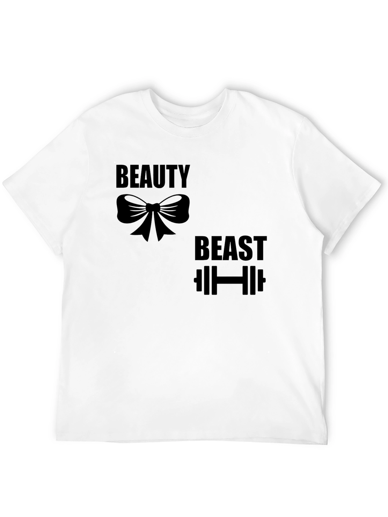 Beauty and The Beast Graphic Tee Shirt