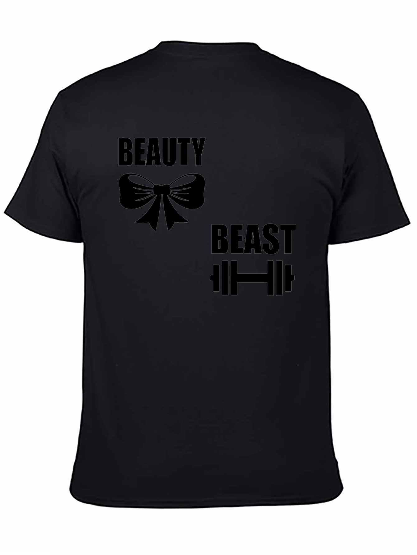 Beauty and The Beast Graphic Tee Shirt