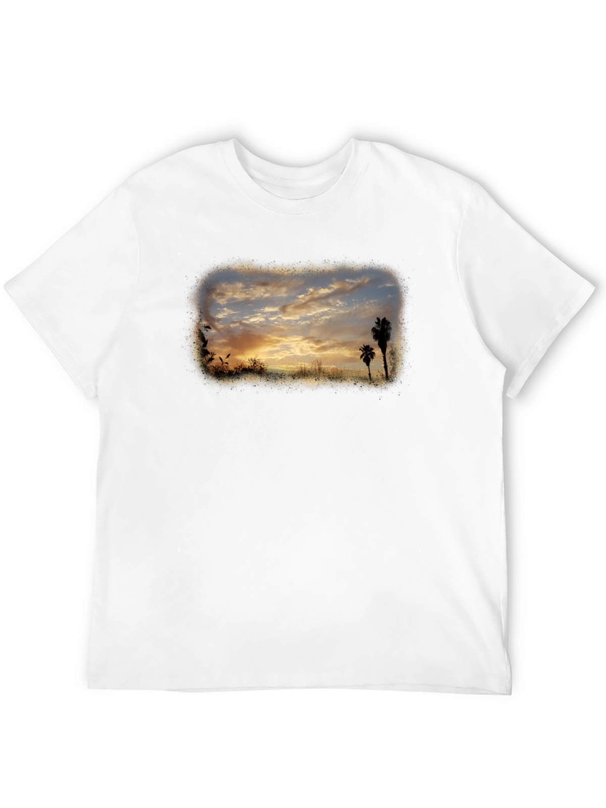 Sunset Palms Graphic Tee