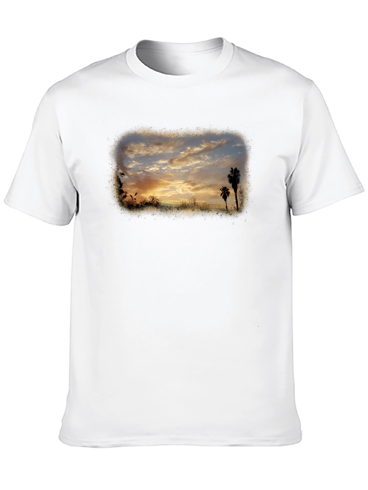 Sunset Palms Graphic Tee