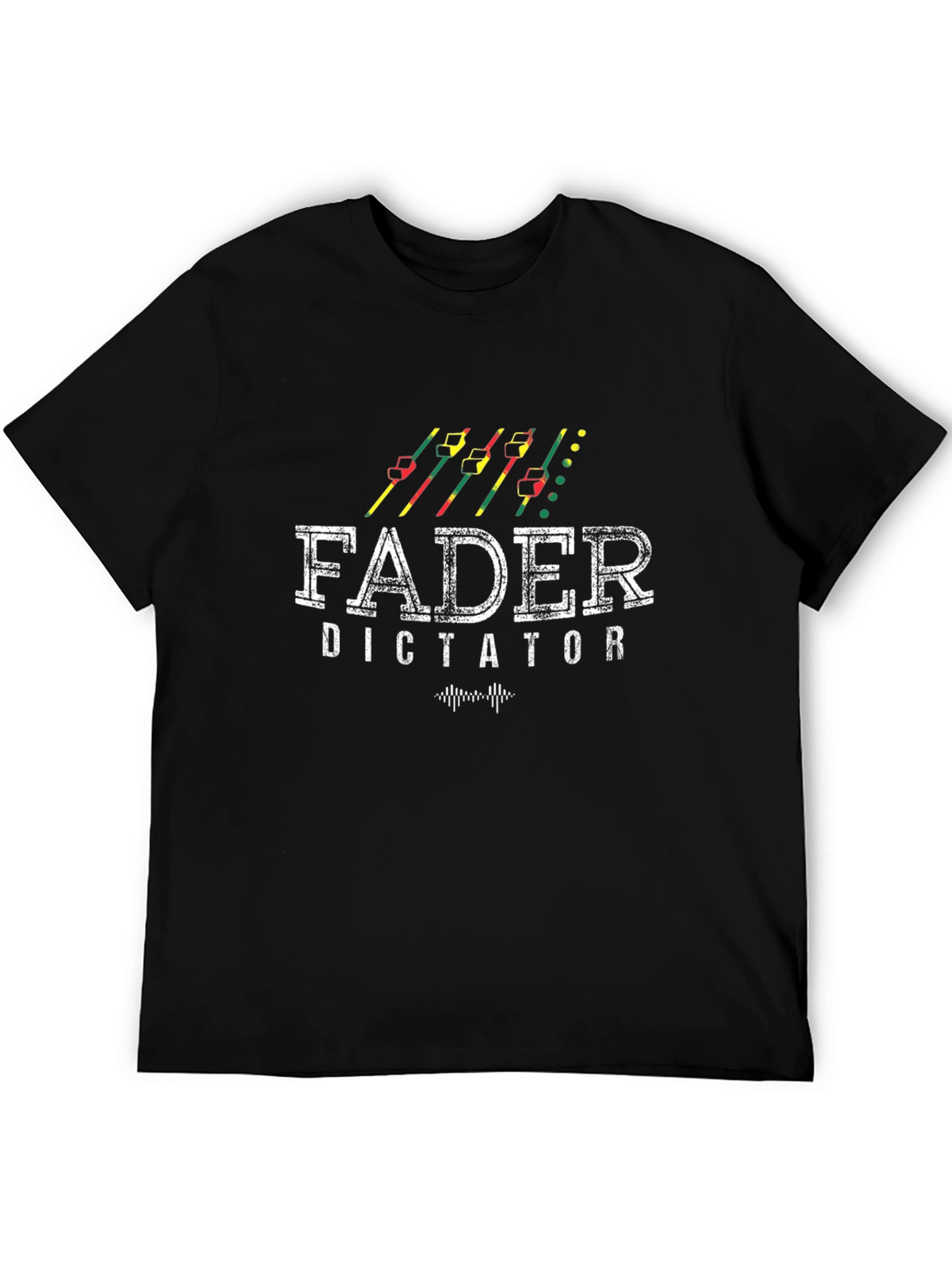 Fader Dictator Black Graphic T-Shirt