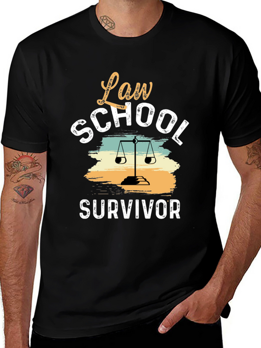 Law School Survivor T-Shirt - Graduation Gift